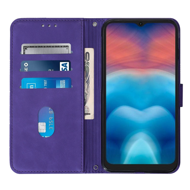 For UMIDIGI G1 Crossbody 3D Embossed Flip Leather Phone Case
