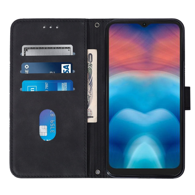 For UMIDIGI G1 Crossbody 3D Embossed Flip Leather Phone Case