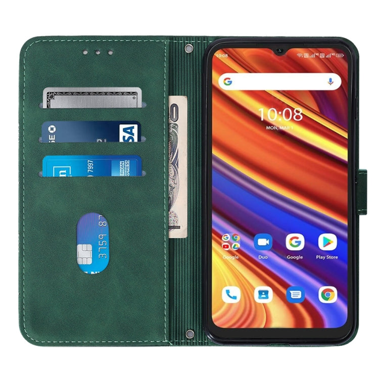 For UMIDIGI Power 7 / Power 7S Crossbody 3D Embossed Flip Leather Phone Case