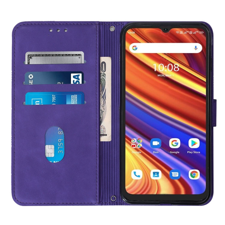 For UMIDIGI Power 7 / Power 7S Crossbody 3D Embossed Flip Leather Phone Case