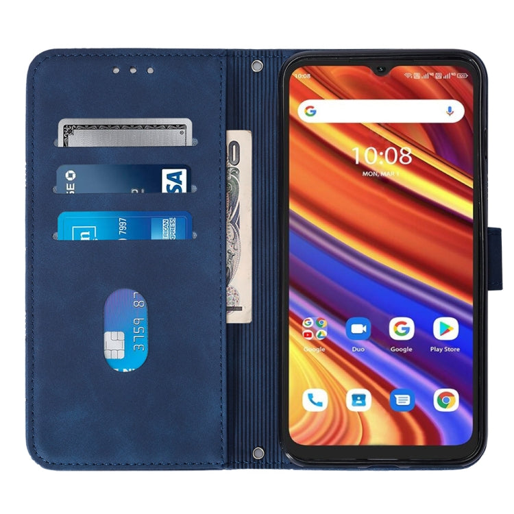 For UMIDIGI Power 7 / Power 7S Crossbody 3D Embossed Flip Leather Phone Case