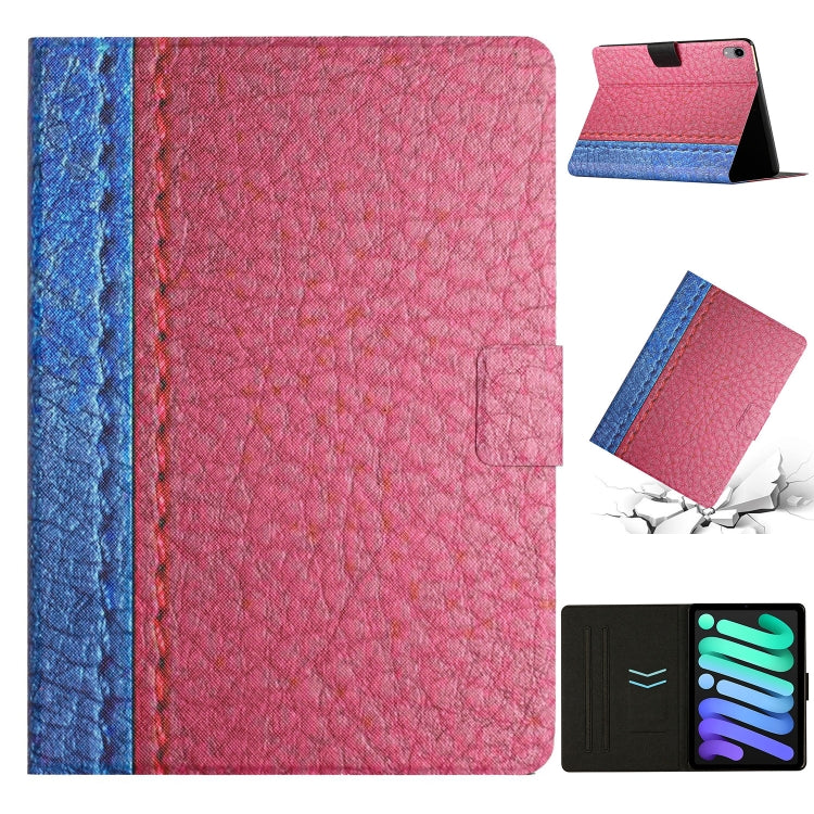 For iPad 10th Gen 10.9 2022 Stitching Solid Color Flip Leather Smart Tablet Case