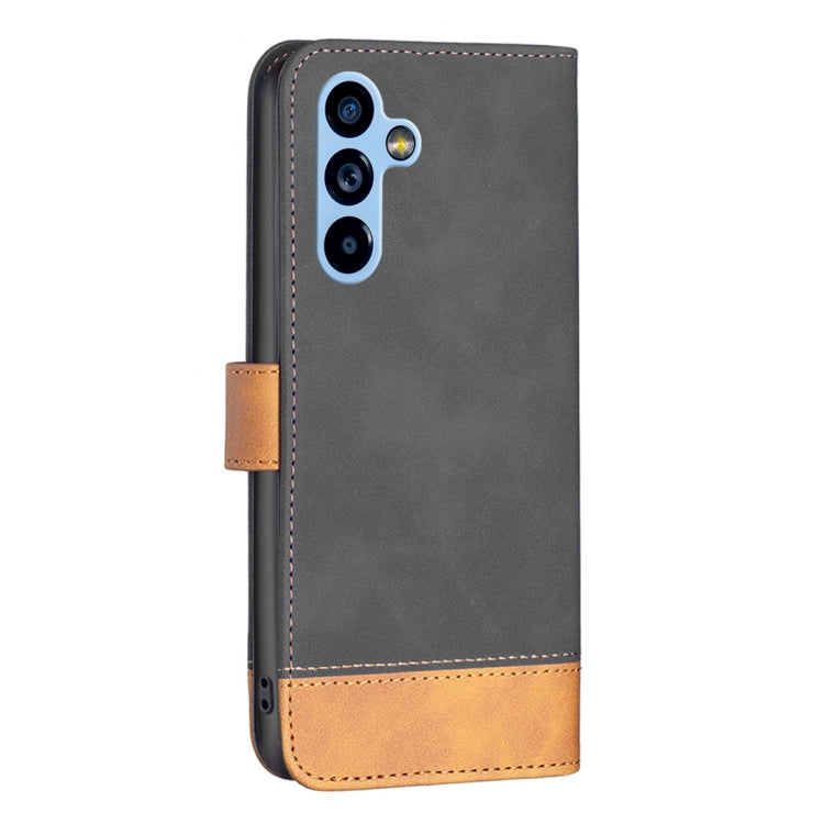 For Samsung Galaxy A54 5G BF11 Color Matching Skin Feel Leather Phone Case