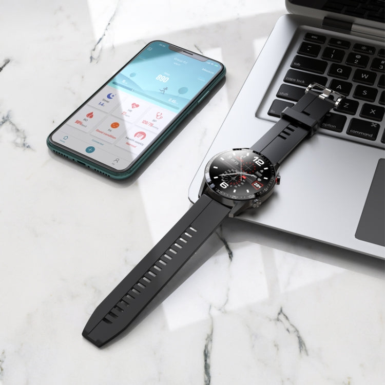 hoco Y2 Pro 1.28 inch TFT Screen IP68 Waterproof Smart Sports Watch, Call Version(Black)