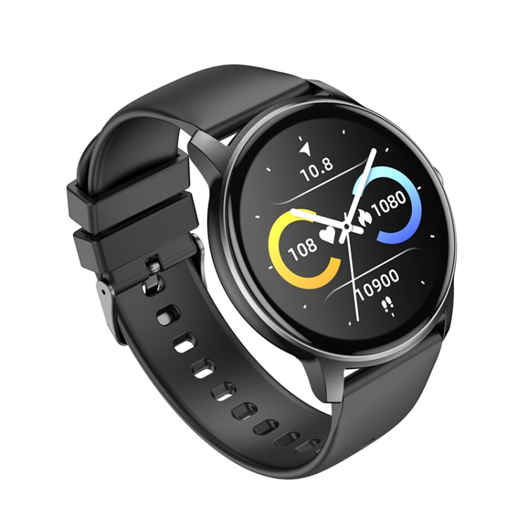 hoco Y4 1.28 inch 2.5D HD Capacitive Touch Screen IP68 Smart Sports Watch(Black)
