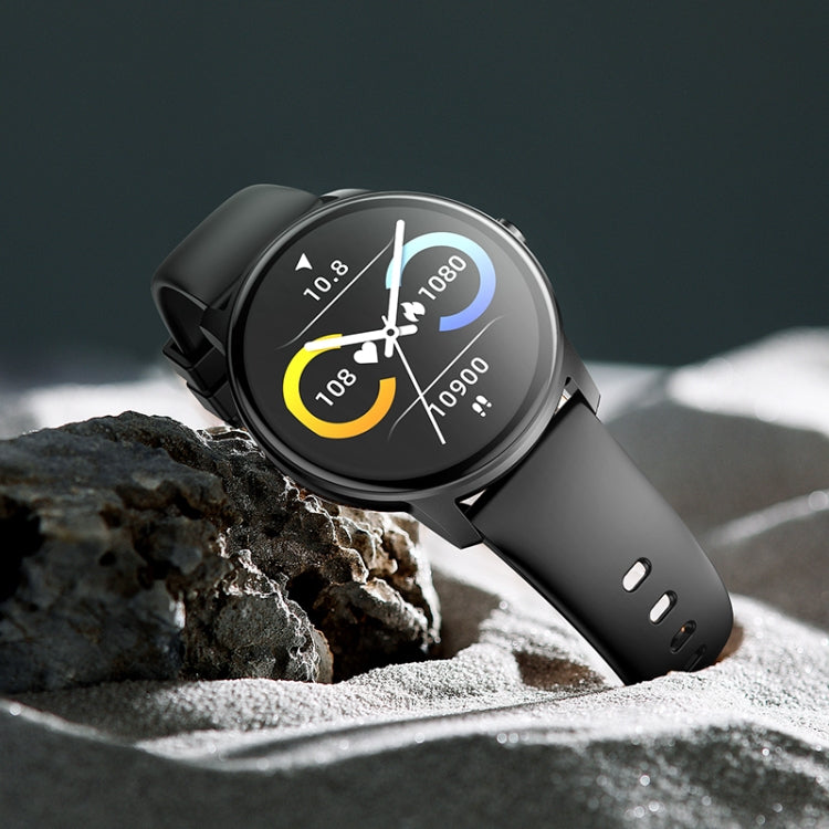 hoco Y4 1.28 inch 2.5D HD Capacitive Touch Screen IP68 Smart Sports Watch(Black)