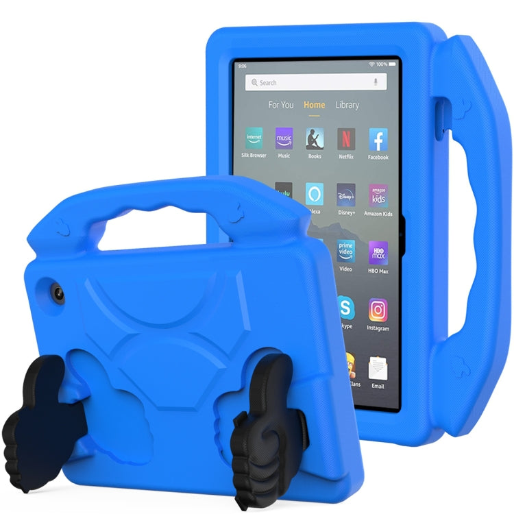 For Amazon Kindle Fire 7 2022 Children EVA Shockproof Tablet Case with Thumb Bracket