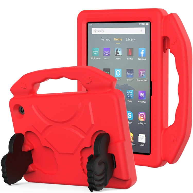 For Amazon Kindle Fire 7 2022 Children EVA Shockproof Tablet Case with Thumb Bracket