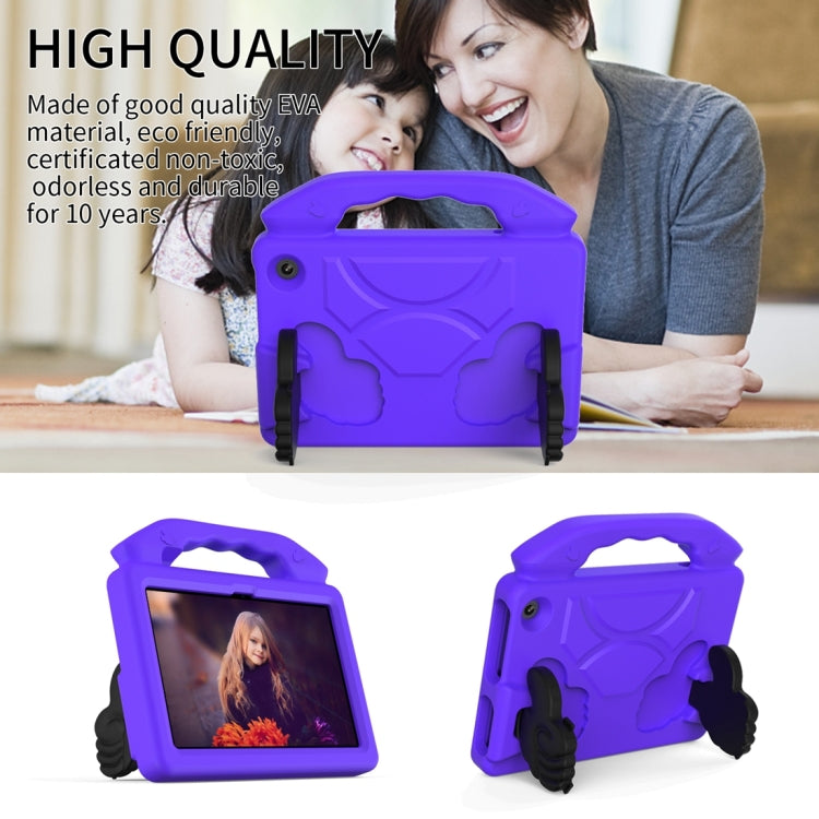 For Amazon Kindle Fire 7 2022 Children EVA Shockproof Tablet Case with Thumb Bracket