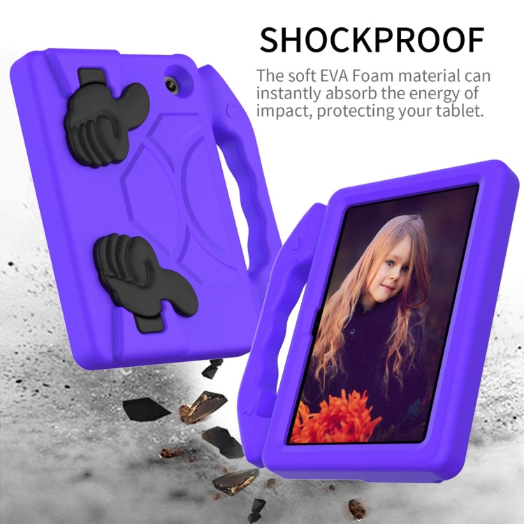 For Amazon Kindle Fire 7 2022 Children EVA Shockproof Tablet Case with Thumb Bracket