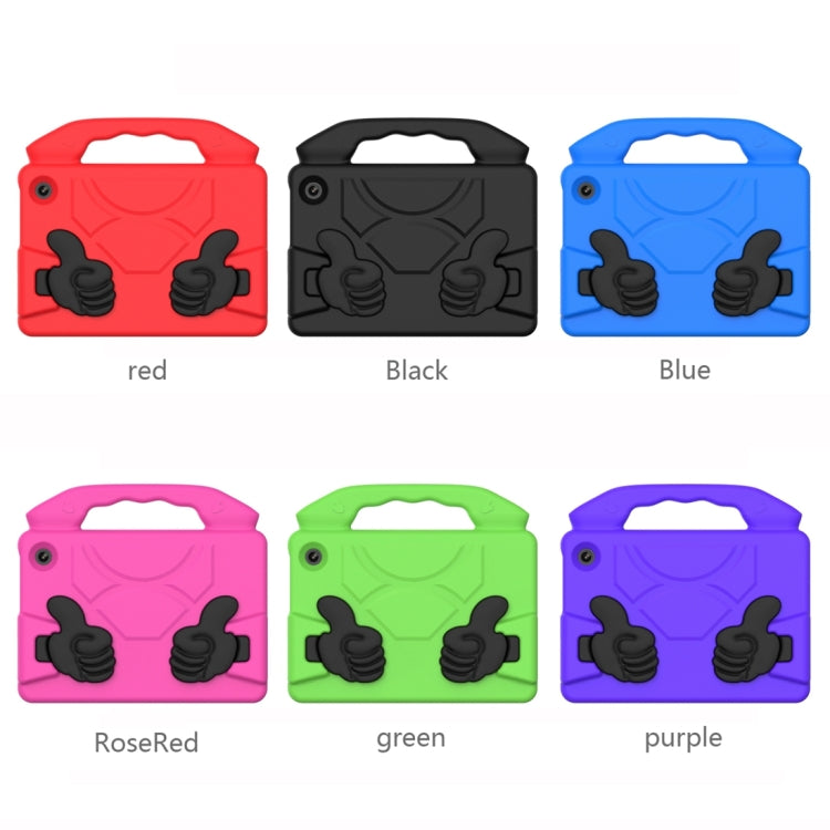 For Amazon Kindle Fire 7 2022 Children EVA Shockproof Tablet Case with Thumb Bracket