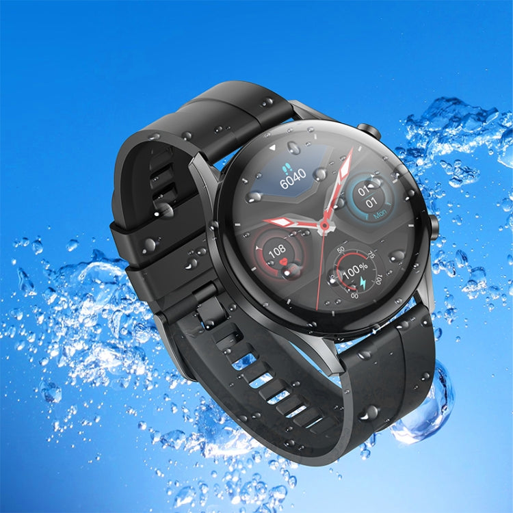 hoco Y7 1.32 inch TFT OGS Capacitive Touch Screen IP68 Smart Sports Watch(Black)