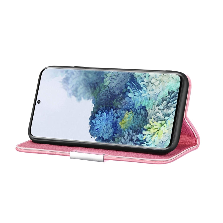 For Galaxy A51 Litchi Texture Horizontal Flip Protective Case with Holder & Card Slots