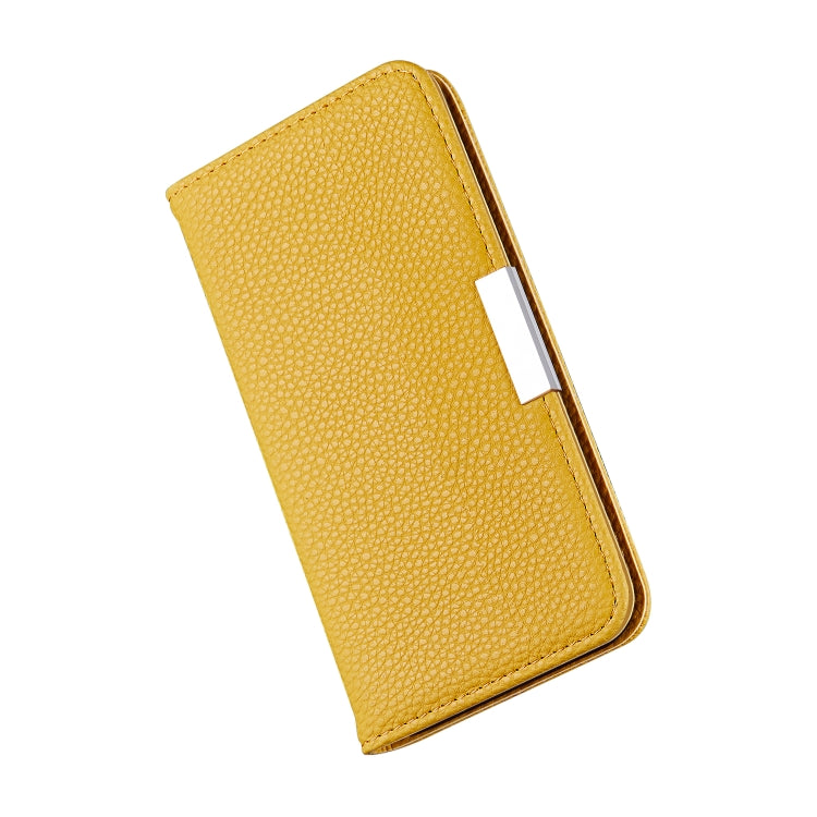 For Galaxy A71 Litchi Texture Horizontal Flip Protective Case with Holder & Card Slots
