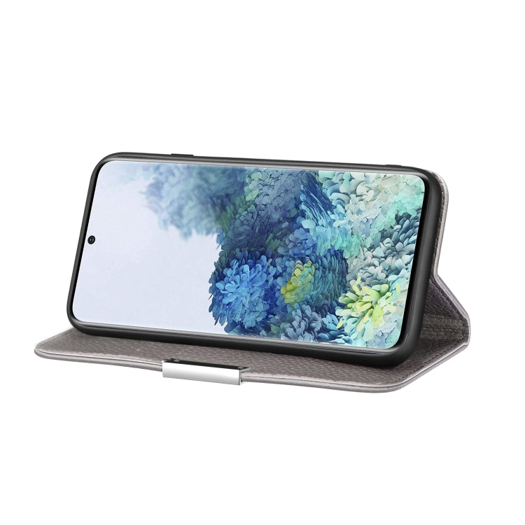 For Galaxy A71 Litchi Texture Horizontal Flip Protective Case with Holder & Card Slots