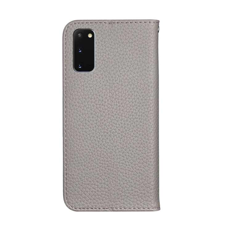 For Galaxy S20 Litchi Texture Horizontal Flip Protective Case with Holder & Card Slots