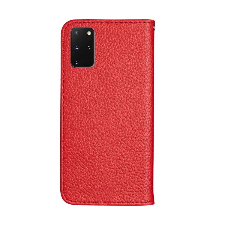 For Galaxy S20 Plus Litchi Texture Horizontal Flip Protective Case with Holder & Card Slots