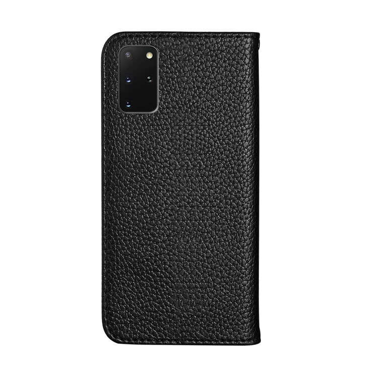 For Galaxy S20 Plus Litchi Texture Horizontal Flip Protective Case with Holder & Card Slots