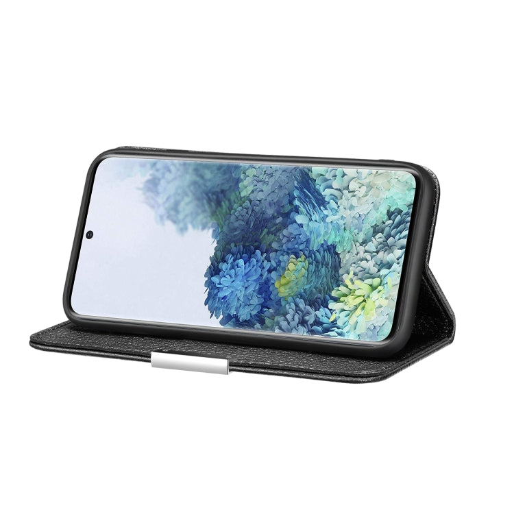For Galaxy S20 Plus Litchi Texture Horizontal Flip Protective Case with Holder & Card Slots