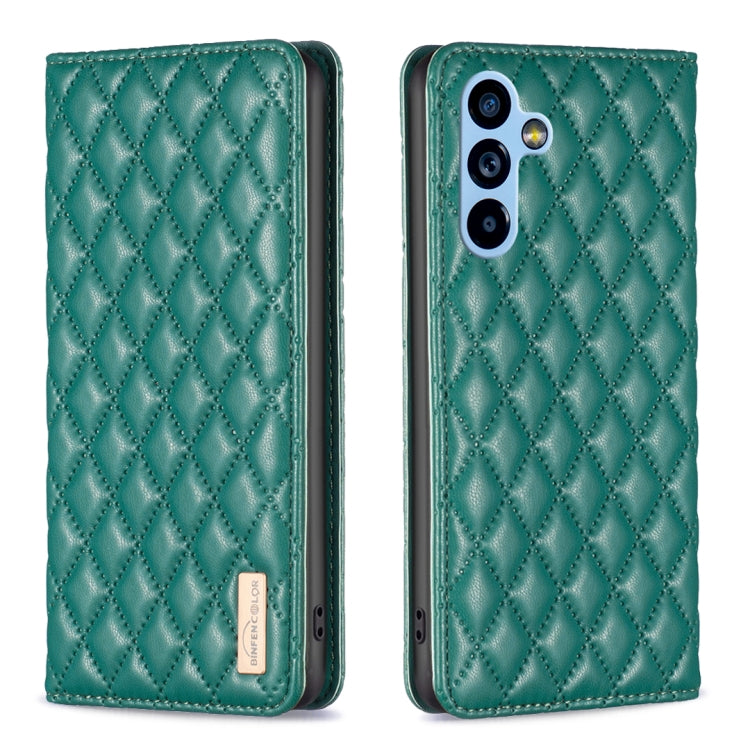 For Samsung Galaxy A54 5G Diamond Lattice Magnetic Leather Flip Phone Case