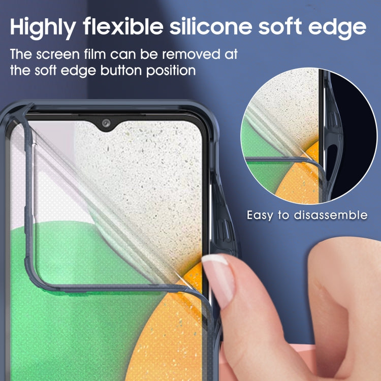 For Samsung Galaxy A13 4G 360 degree Full Coverage Sliding Camshield Phone Case