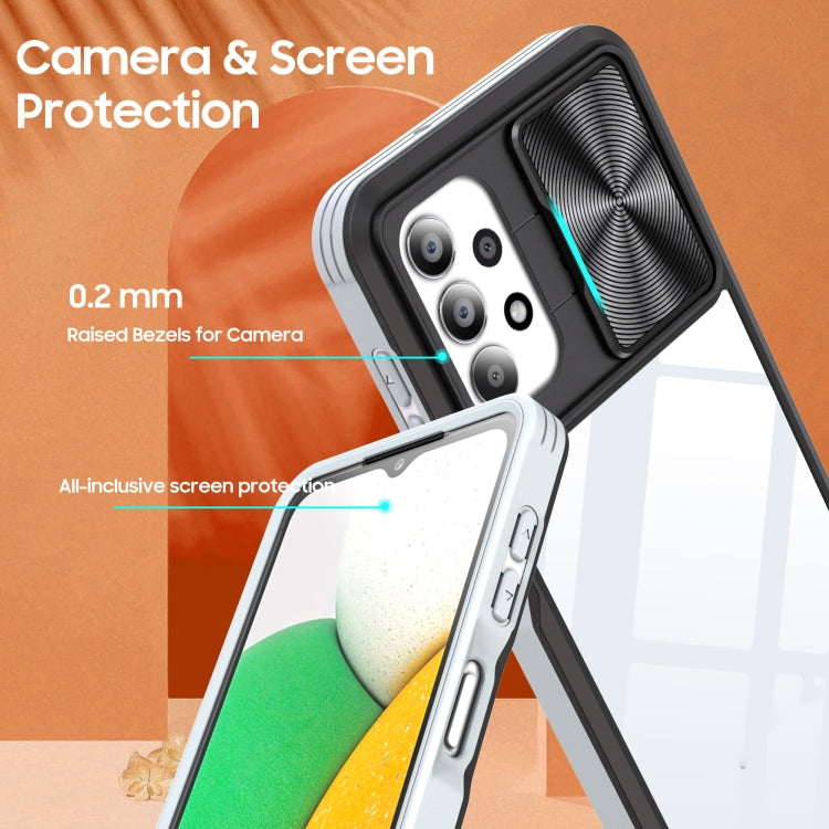 For Samsung Galaxy A13 4G 360 degree Full Coverage Sliding Camshield Phone Case