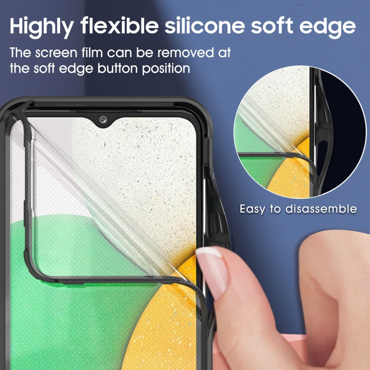 For Samsung Galaxy A13 4G 360 degree Full Coverage Sliding Camshield Phone Case