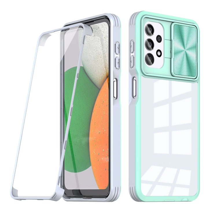 For Samsung Galaxy A13 4G 360 degree Full Coverage Sliding Camshield Phone Case
