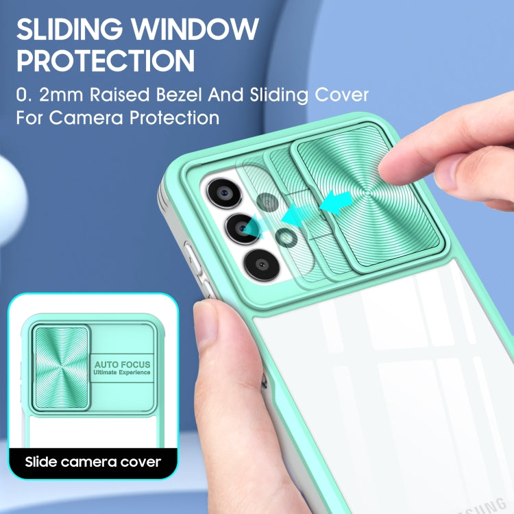 For Samsung Galaxy A13 4G 360 degree Full Coverage Sliding Camshield Phone Case