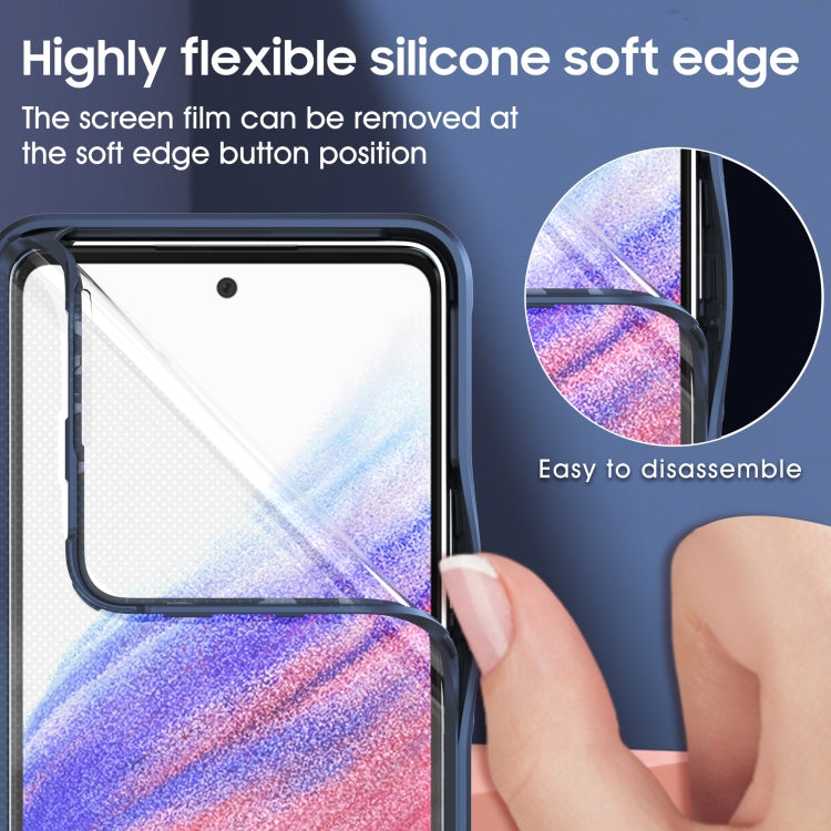 For Samsung Galaxy A53 5G 360 degree Full Coverage Sliding Camshield Phone Case