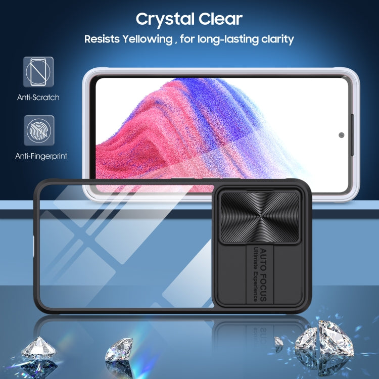 For Samsung Galaxy A53 5G 360 degree Full Coverage Sliding Camshield Phone Case