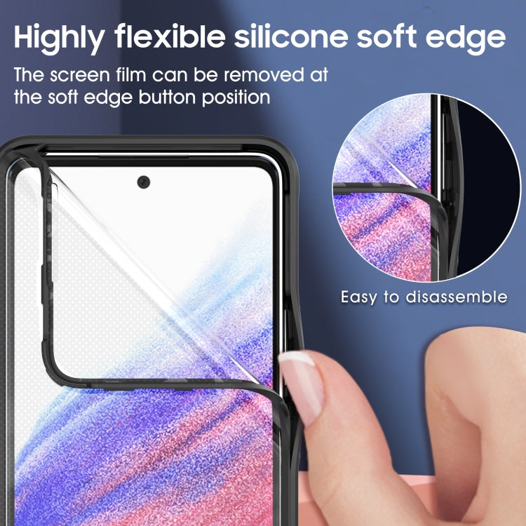 For Samsung Galaxy A53 5G 360 degree Full Coverage Sliding Camshield Phone Case