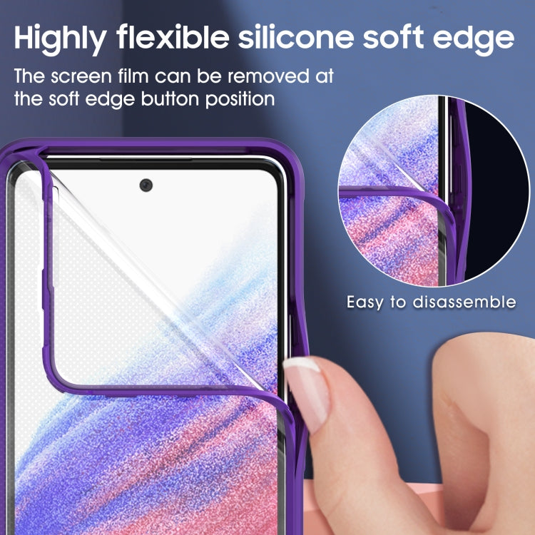 For Samsung Galaxy A53 5G 360 degree Full Coverage Sliding Camshield Phone Case