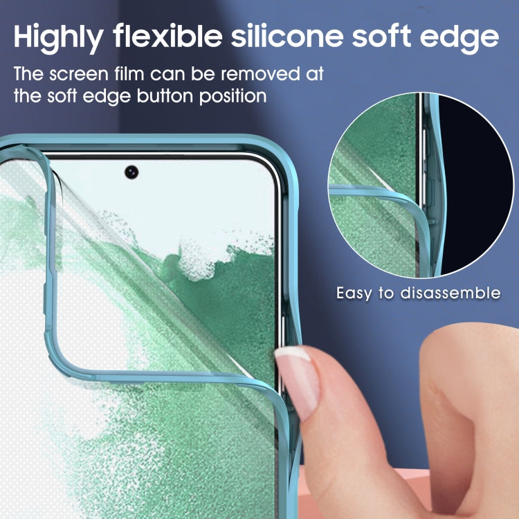 For Samsung Galaxy S22 5G 360 degree Full Coverage Sliding Camshield Phone Case