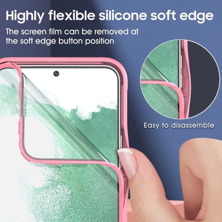For Samsung Galaxy S22 5G 360 degree Full Coverage Sliding Camshield Phone Case