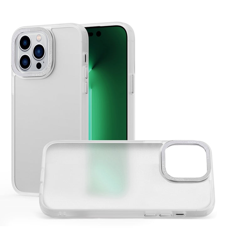 For iPhone 13 Pro Skin Feel PC Shockproof Protective Phone Case