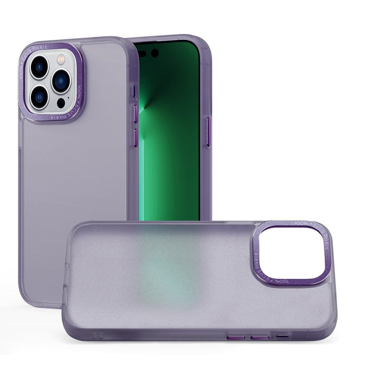 For iPhone 13 Pro Skin Feel PC Shockproof Protective Phone Case