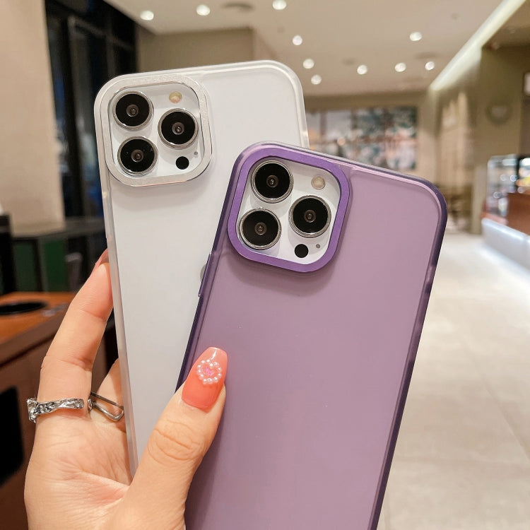 For iPhone 13 Pro Skin Feel PC Shockproof Protective Phone Case