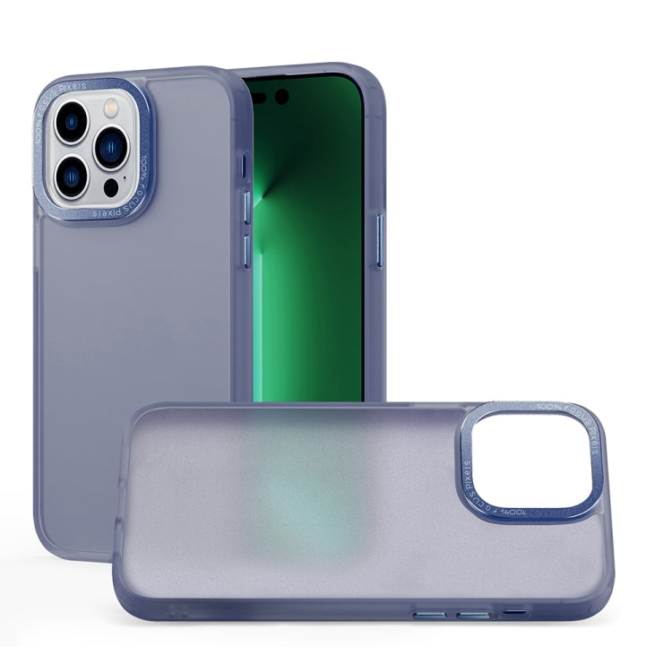 For iPhone 13 Pro Max Skin Feel PC Shockproof Protective Phone Case