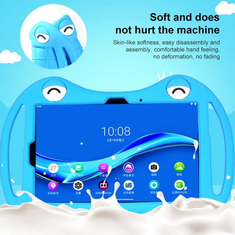 For TCL 10 TabMax 4G 9295G Cartoon Silicone Shockproof Protective Tablet Case