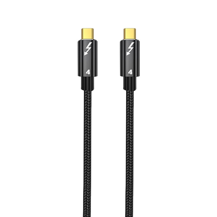 100W Type-C to Type-C Compatible Thunderbolt 4 Full-function Data Cable, Length:0.3m
