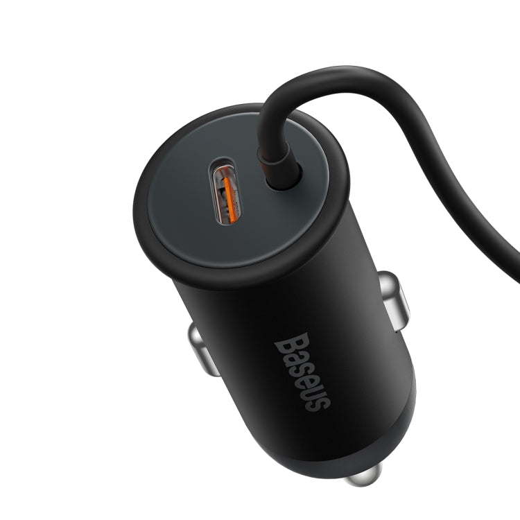 Baseus CW01 40W Magnetic Wireless Charging Car Holder, Interface:USB-C / Type-C