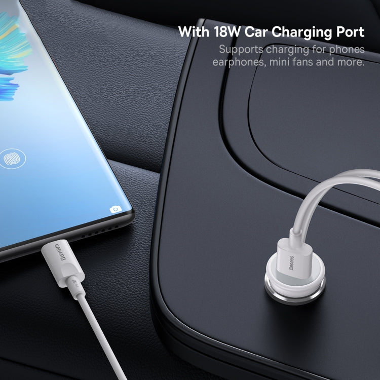 Baseus CW01 40W Magnetic Wireless Charging Car Holder, Interface:USB-C / Type-C