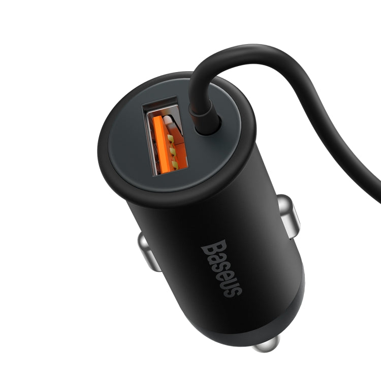 Baseus CW01 40W Magnetic Wireless Charging Car Holder, Interface:USB
