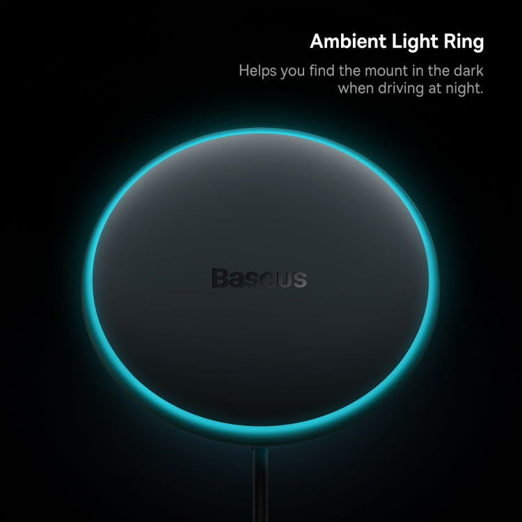 Baseus CW01 40W Magnetic Wireless Charging Car Holder, Interface:USB