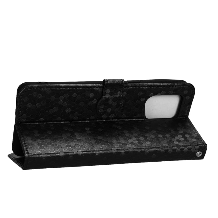 For OPPO Find X5 Pro Honeycomb Dot Texture Leather Phone Case