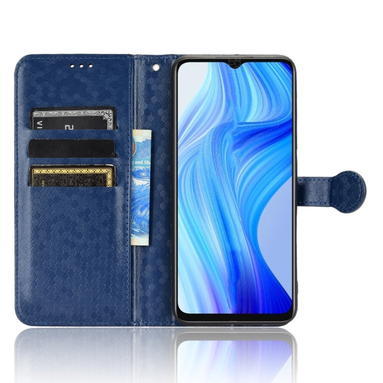 For Realme V20 5G Honeycomb Dot Texture Leather Phone Case
