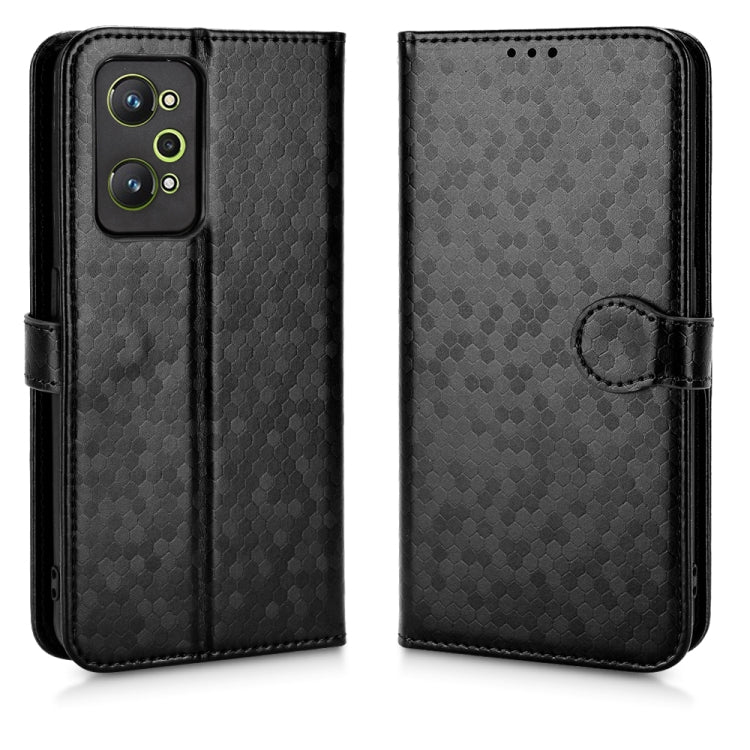 For Realme GT Neo2 Honeycomb Dot Texture Leather Phone Case