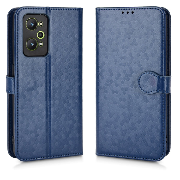 For Realme GT Neo2 Honeycomb Dot Texture Leather Phone Case