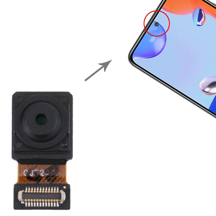 For Xiaomi Redmi Note 11 Pro China/11i/Note 11 Pro 5G/Note 11 Pro 4G/Note 11E 4G/Note 11 Pro+ 5G India Front Facing Camera